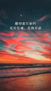 余下全文的朋友圈复制(发朋友圈很火的句子,愿你余下岁月,无灾无难,无我不欢