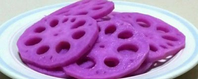 ​莲藕部分发紫 莲藕炖汤发紫