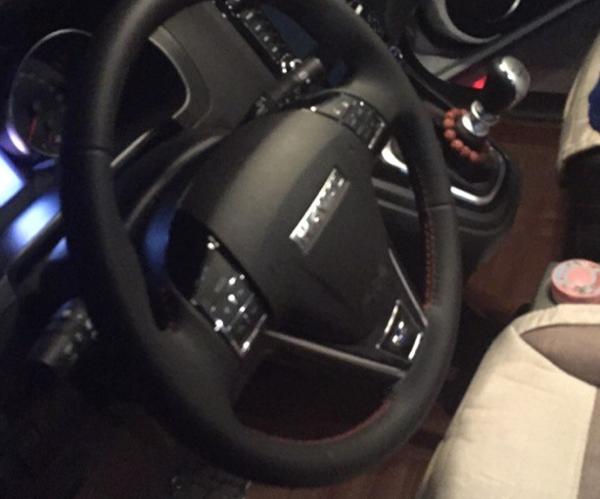 长城哈弗h6升级版自己改多功能方向盘-