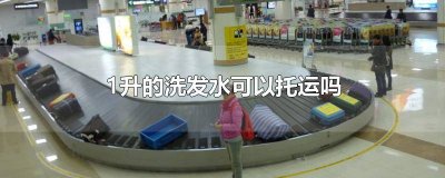 1升的洗发水可以托运吗国内 1000毫升洗发水可以托运吗