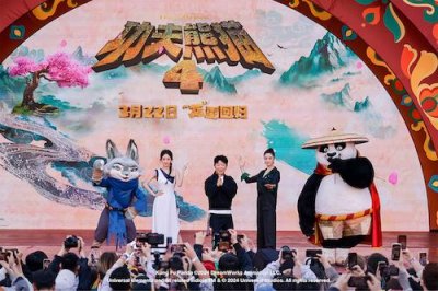 《功夫熊猫4》阿宝进阶,黄渤杨幂蒋欣“声”动诠释