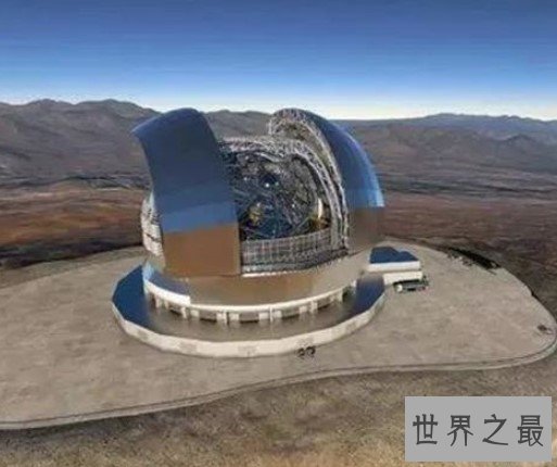 世界上最大的可移动望远镜,大约43层楼高,重7700吨