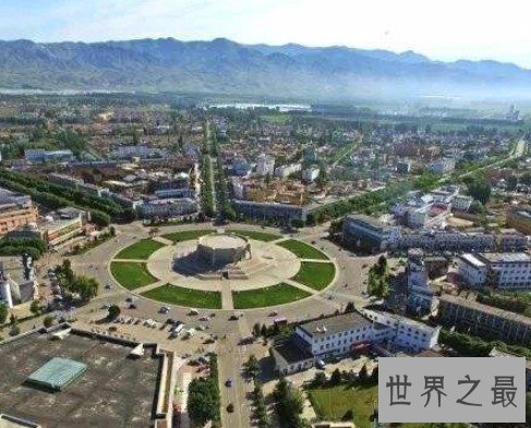 世界最大的八卦城,神奇迷宫般,路路相通、街街相连