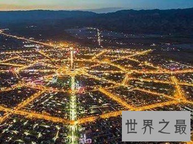 世界最大的八卦城,神奇迷宫般,路路相通、街街相连