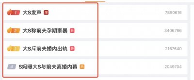 家暴、出轨,大S「回怼」汪小菲,写千字文章信息量很大