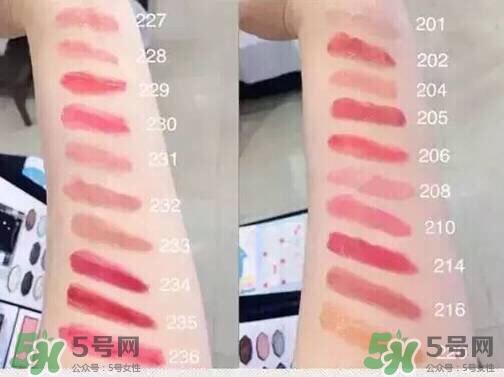 cpb口红试色大全 cpb细管唇膏试色 cpb口红试色大全 cpb细管唇膏试色