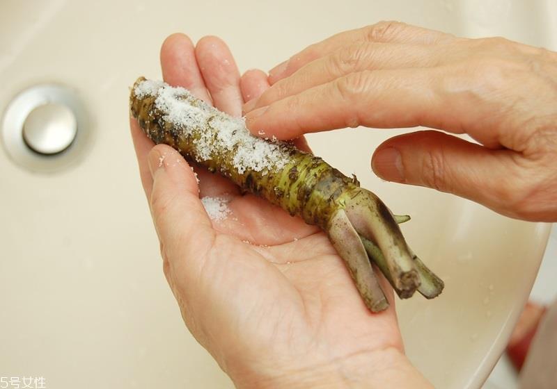 山葵和芥末的区别 山葵粉怎么磨 山葵和芥末的区别 山葵粉怎么磨