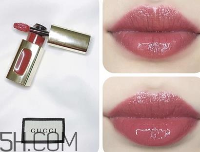 欧莱雅唇釉307是什么颜色？欧莱雅唇釉307枫叶狂想曲试色