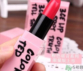 3ce口红色号 3ce口红试色图 3ce口红推荐