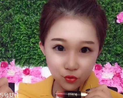 医采唇釉哪个色好看 医采唇釉色号及试色