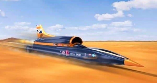 探秘世界上最快的车 突破陆地极限速度(时速1678公里) 1