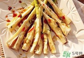 茭白不能和什么一起吃？茭白不能与什么同食