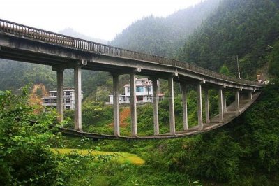 中国造型独特的桥梁建筑,绝对颠覆你世界观,看后你什么感觉