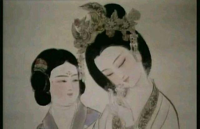 87版红楼梦中的《海棠春睡图》,杨贵妃为什么是站着的?