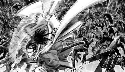 一拳超人:原子武士排名靠前,是否意味着他的刀速,超越了闪光?