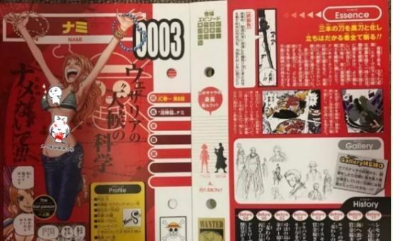 海贼王娜美和罗宾身材有多好官方公布数据,一个字母过于亮眼