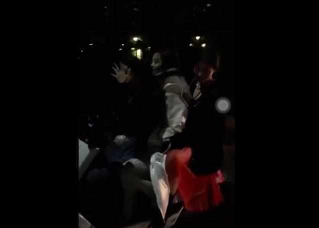 王思聪深夜发视频后秒删,三个美女骑车王校长狂笑,网友:好嗨哟