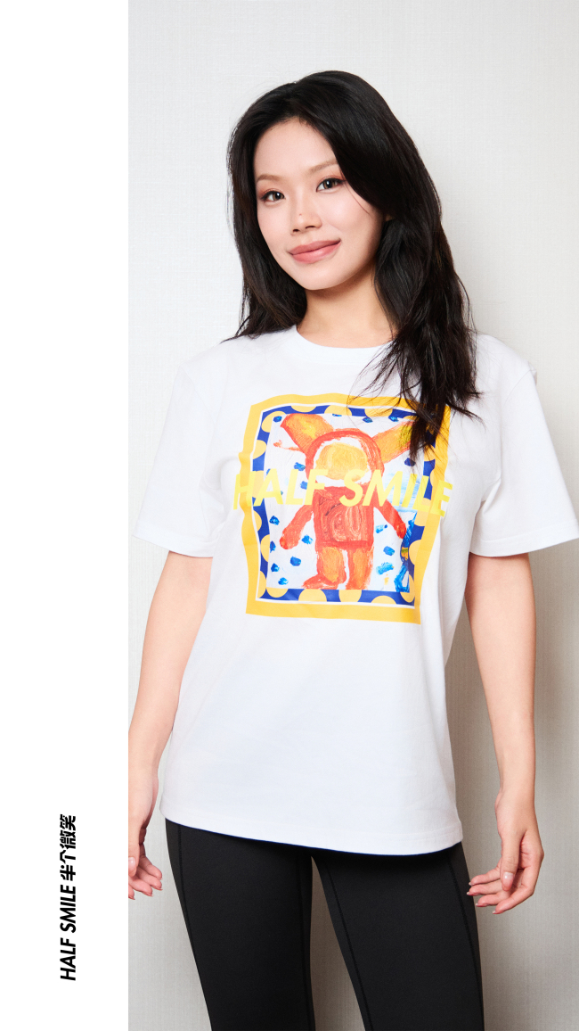 半个微笑 X 万妮达 | 把这个画作者的画作穿在身上其实是一种心灵的连接