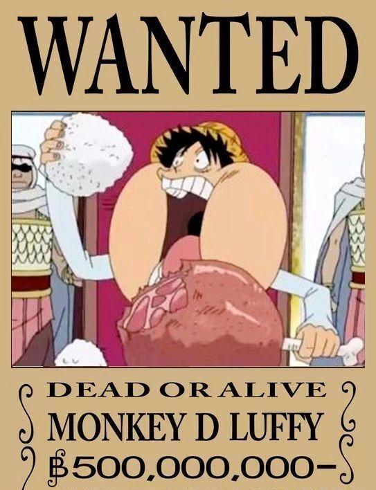 海贼王：路飞15张五亿悬赏图，看完之后笑喷！