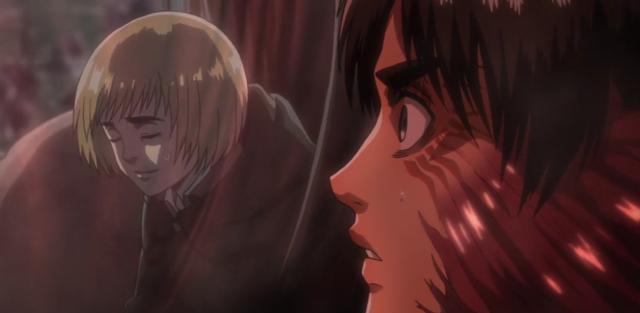 进击的巨人:如何评价阿尔敏这个角色?网友:你我的缩影