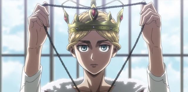 进击的巨人:走近女神希斯特莉亚,身份高贵却惹人怜爱