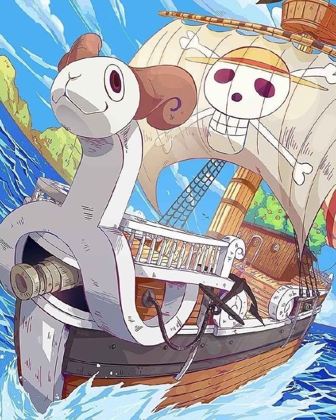 海贼王帅气壁纸:路飞漫游星空,甚平重拳出击