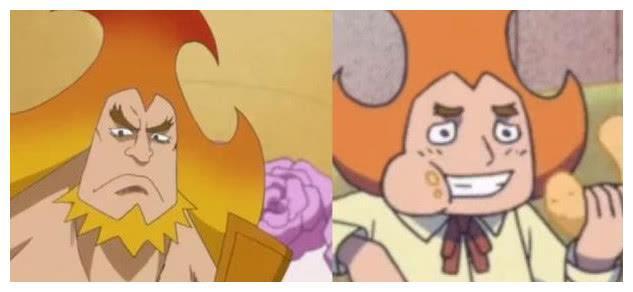 海贼王:大妈的孩子现在VS儿时,大福成不良大叔,布琳却成这样