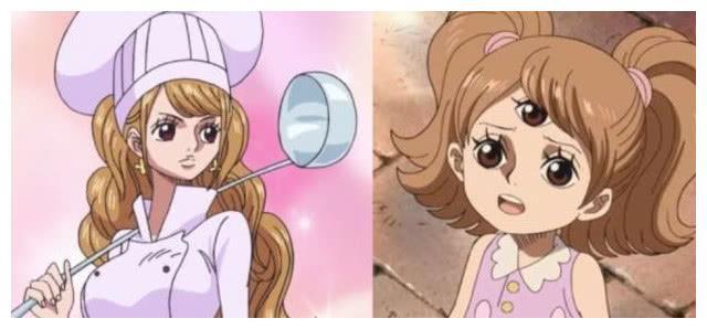 海贼王:大妈的孩子现在VS儿时,大福成不良大叔,布琳却成这样