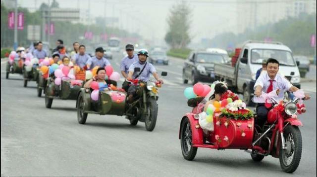 国内最牛婚车,你见过几个,你结婚时婚车够牛吗?