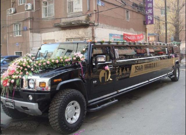 国内最牛婚车,你见过几个,你结婚时婚车够牛吗?