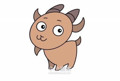 ​山羊怎么画（小山羊简笔画100种)