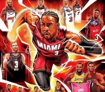 谢幕战拿三双未取胜,最后球衣给了甜瓜,保罗认为韦德不应退役