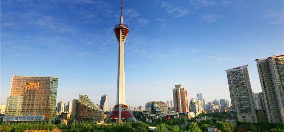 成都最高的地标建筑,339米直入云霄,被评为全国“5大高塔”之一