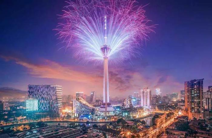 成都最高的地标建筑,339米直入云霄,被评为全国“5大高塔”之一