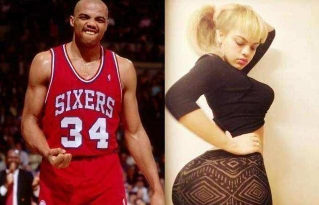 看看罗德曼的女儿,再看巴克利的女儿,球迷:别让哈登看到