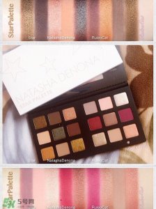 ​natasha denona星星眼影盘色号_nd星星眼影盘试色图