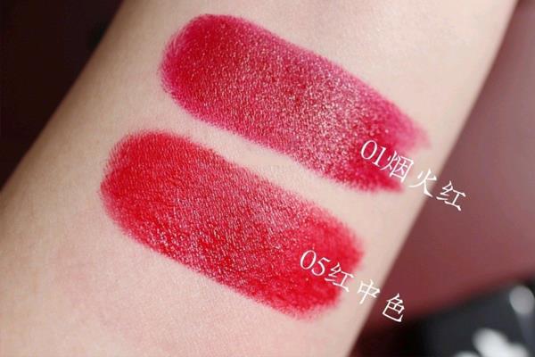 美宝莲新年惹火口红全部试色 5支美宝莲新年惹火系列口红