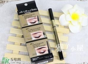 mistine3d三合一眉笔怎么用？mistine3d眉笔使用方法