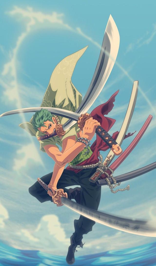 海贼王,路飞,索隆系列高清壁纸——漫剧点