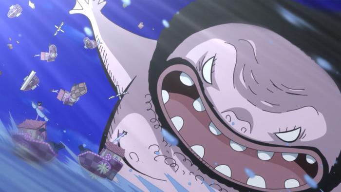 海贼王875集：四皇bigmom恢复巅峰状态，草帽海贼团全灭！