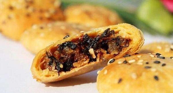 金华酥饼:色泽金黄,美味可口,咸香酥脆!