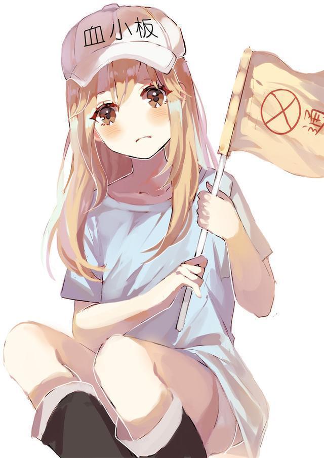 动漫二次元,超萌血小板壁纸来了——我想成为你的血小板啊