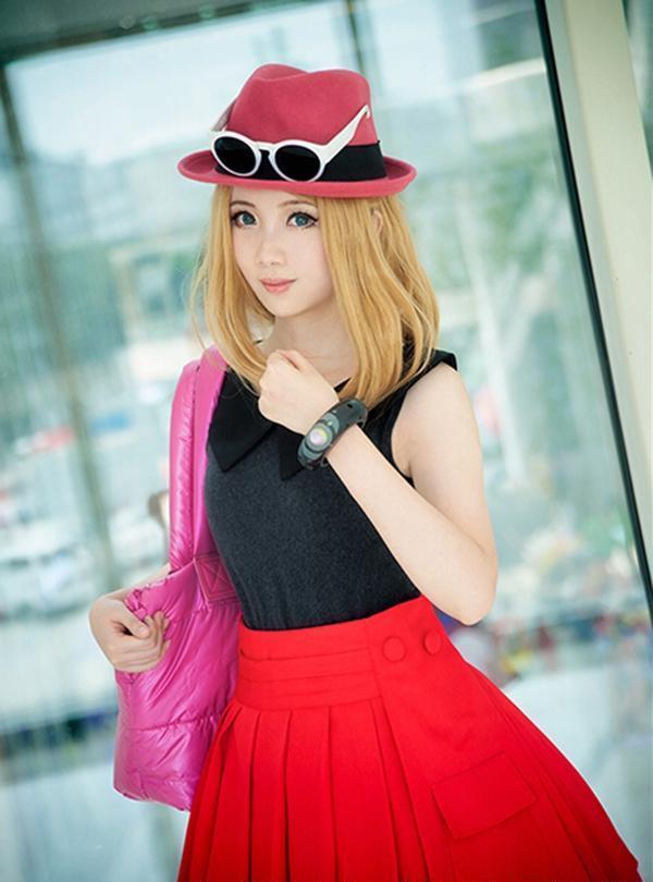 最高女主?《宠物小精灵》瑟蕾娜绝美COS欣赏