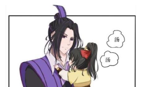 魔道祖师奶爸江澄的带娃之路,小时候的金凌太可爱啦!