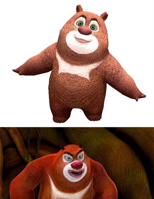 熊出没角色小时候和长大后的对比,光头强这些年经历了什么?