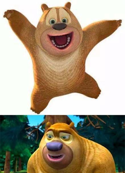 熊出没角色小时候和长大后的对比,光头强这些年经历了什么?