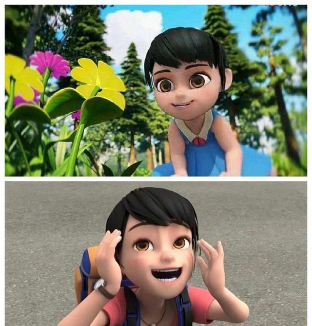 熊出没角色小时候和长大后的对比,光头强这些年经历了什么?