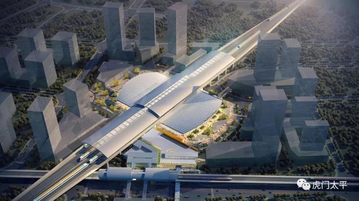 开拆!虎门高铁站周边正迎巨变,高铁城轨地铁将无缝接驳