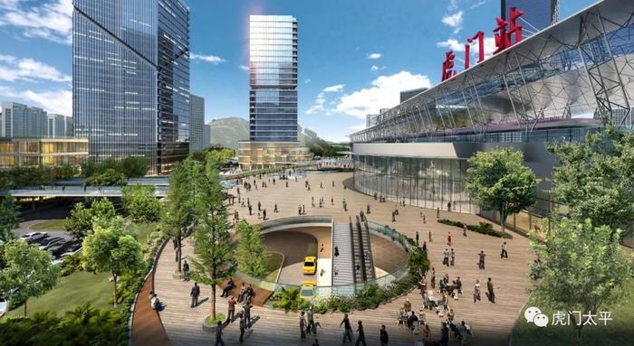 开拆!虎门高铁站周边正迎巨变,高铁城轨地铁将无缝接驳
