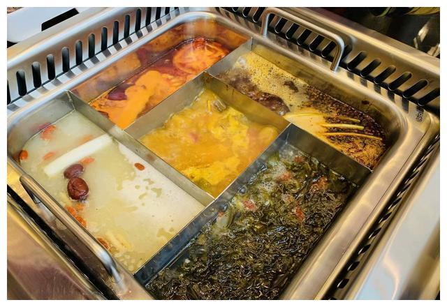 想要一次性把五种火锅口味尽收“囊”中必须来这里